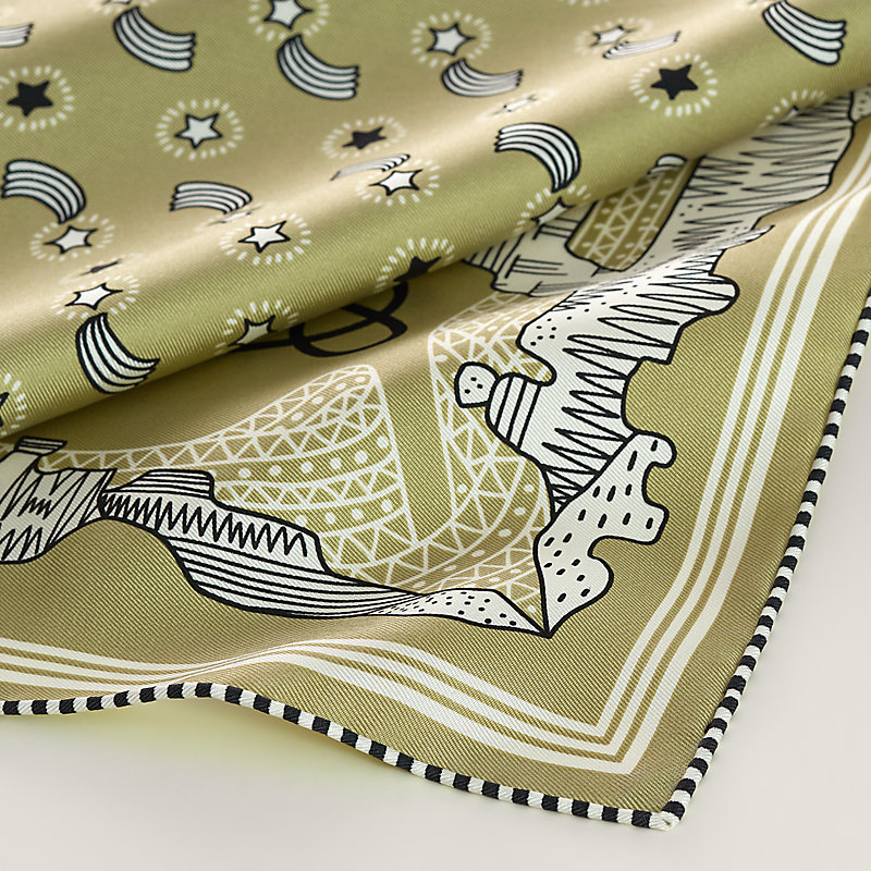 Les Canyons Etoiles bandana 55 | Hermès UK